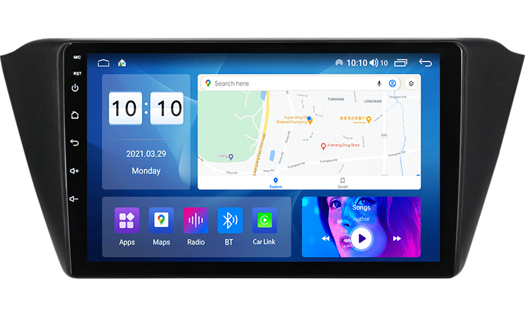 Skoda Fabia 2015 - 2019 android player